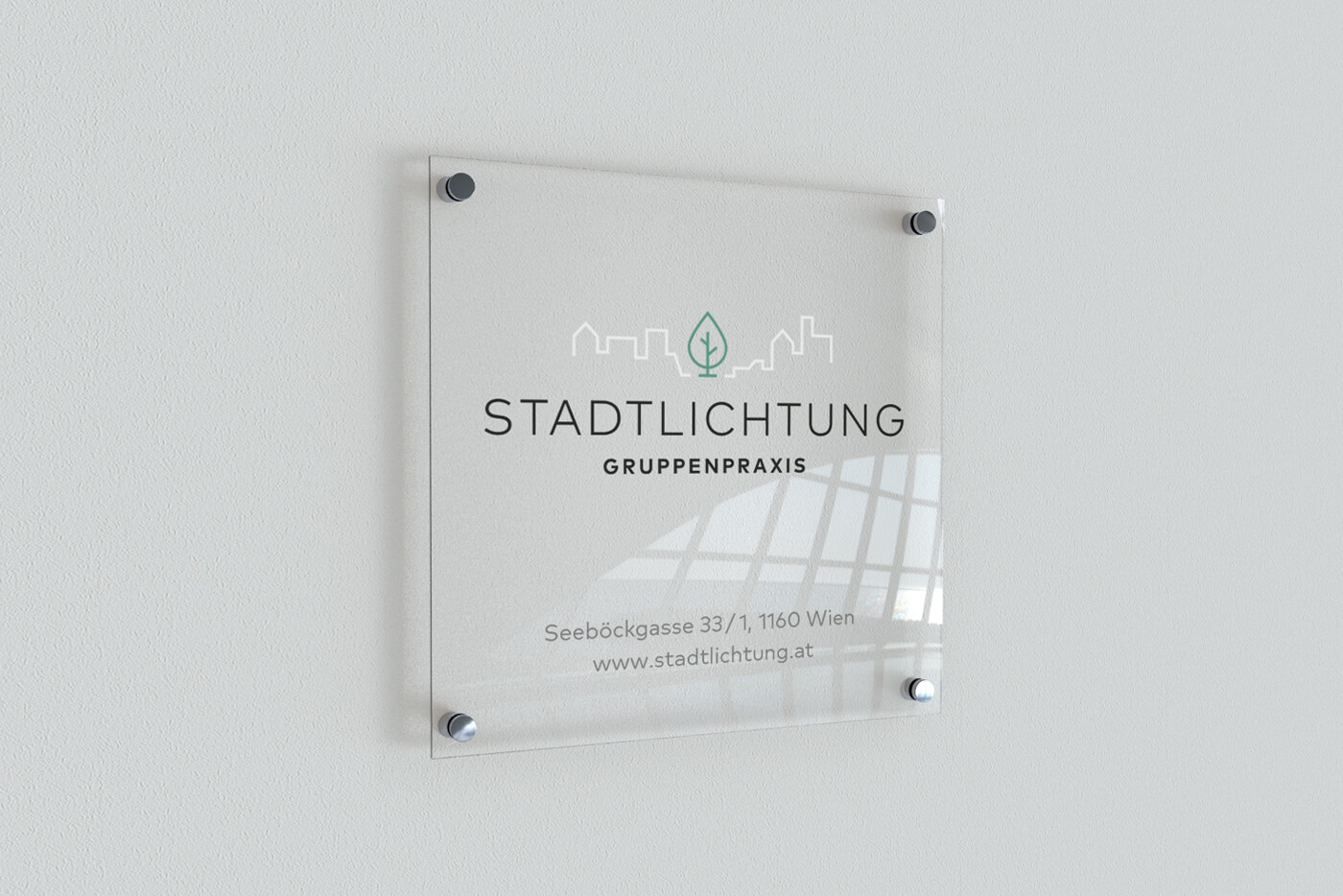 Beschilderung Stadtlichtung