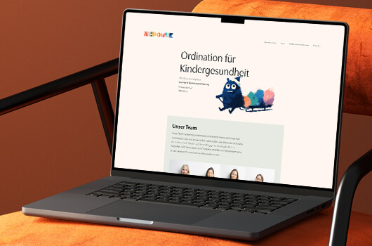 Referenzbild der Website für Nepomuk