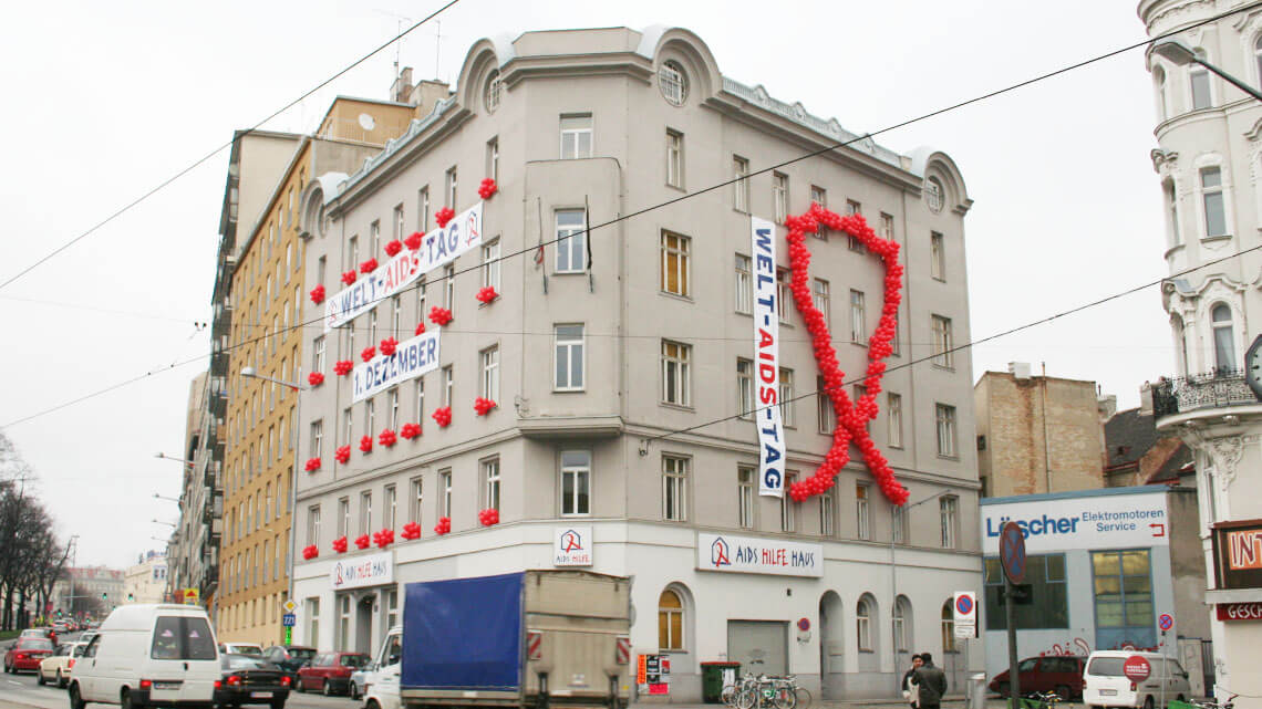 Aids Hilfe Haus in Wien am Gürtel @Aids Hilfe Wien